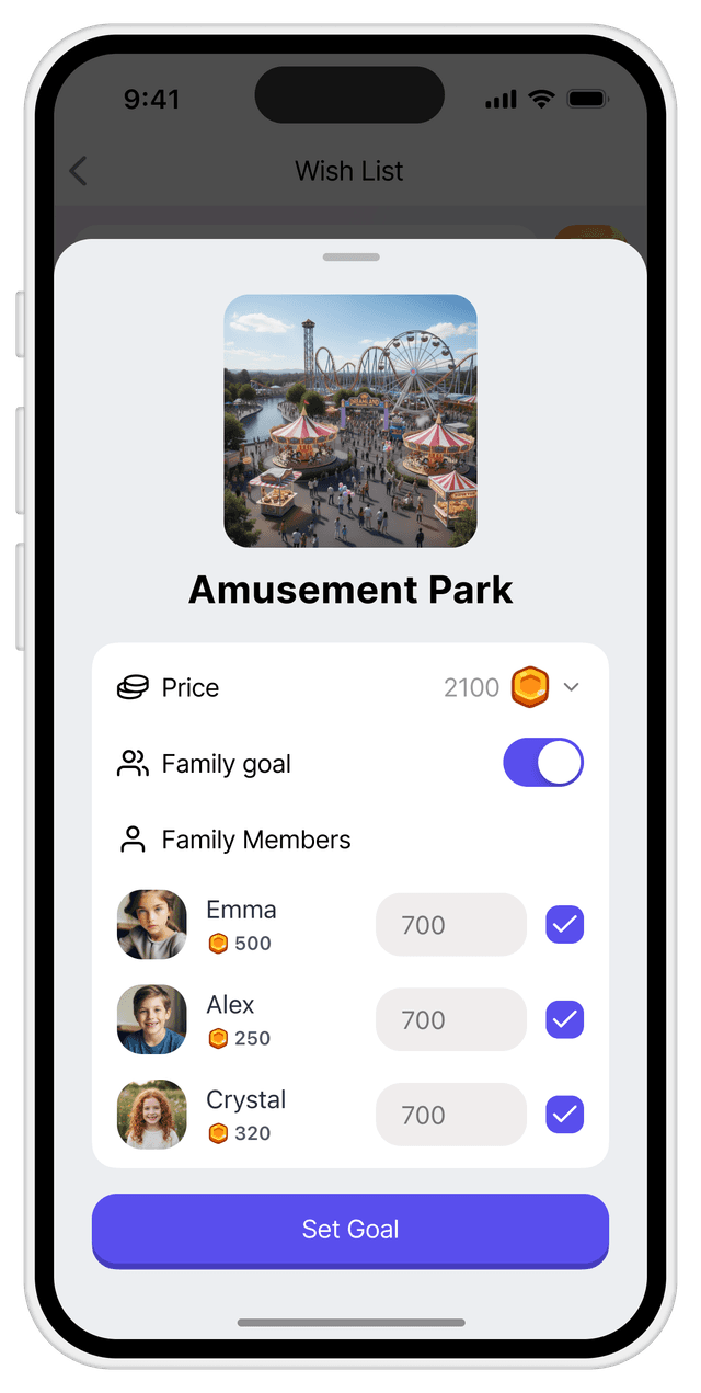 Metas e lista de desejos - 1