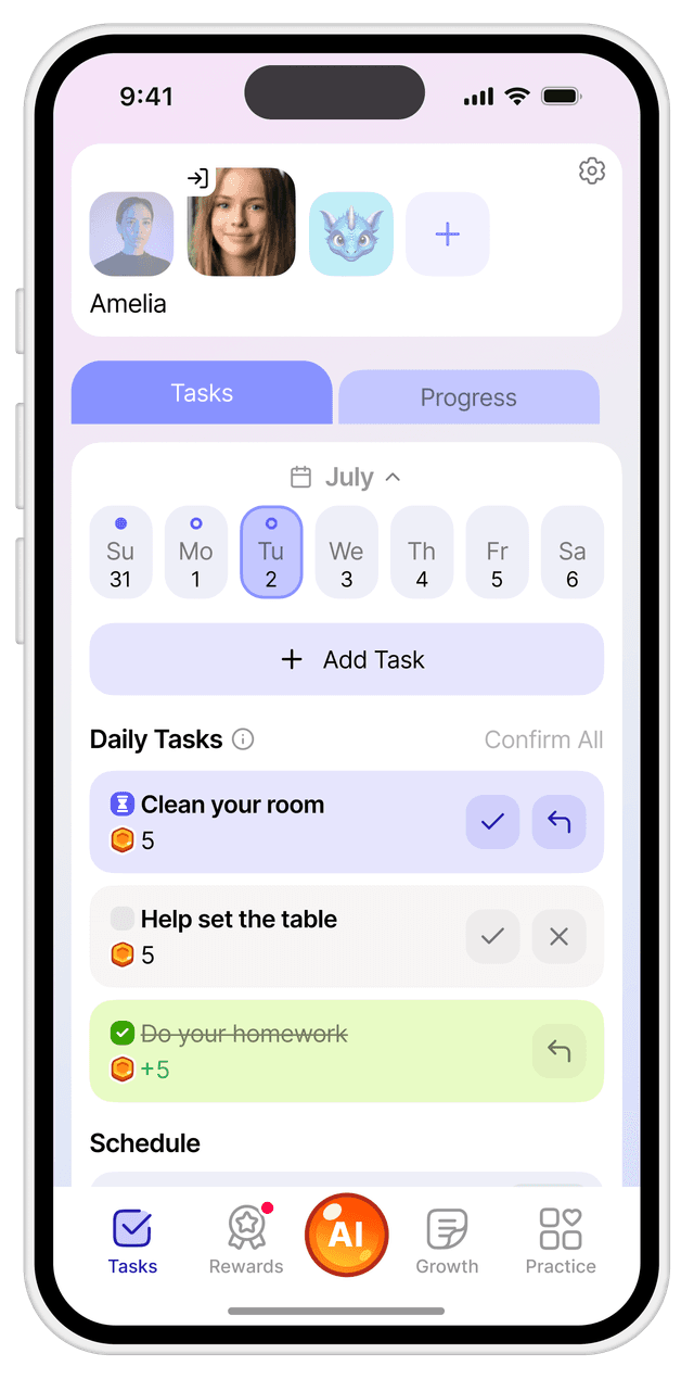 Tarefas, horarios e habitos - 1